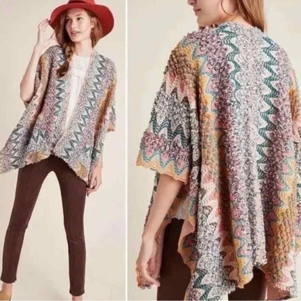 anthropologie akemi + kin alva knitted kimono